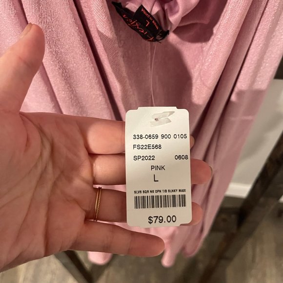 Mendocino Pink Open-Back Dress BNWT - Picture 6 of 9